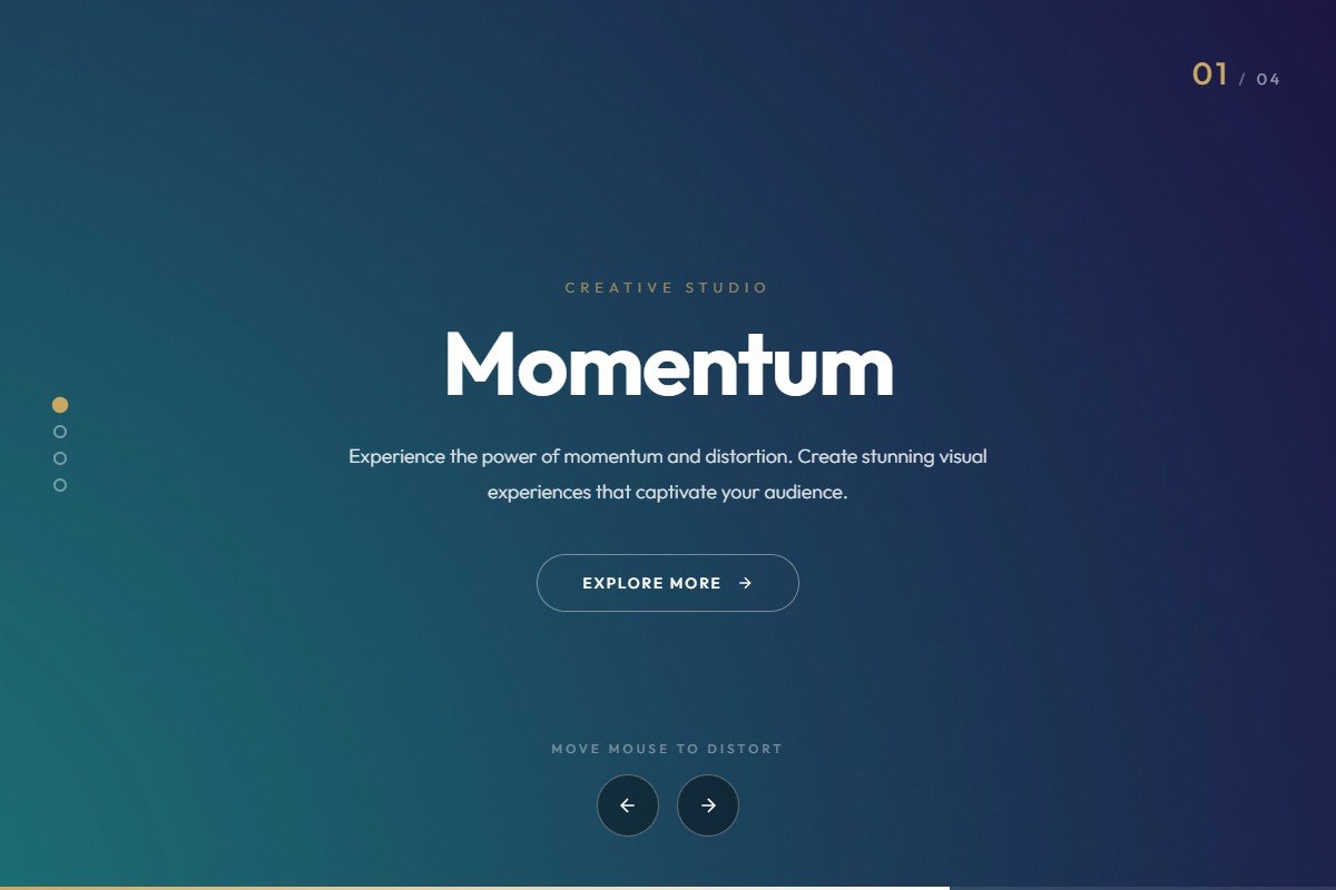 Momentum Distortion Slider