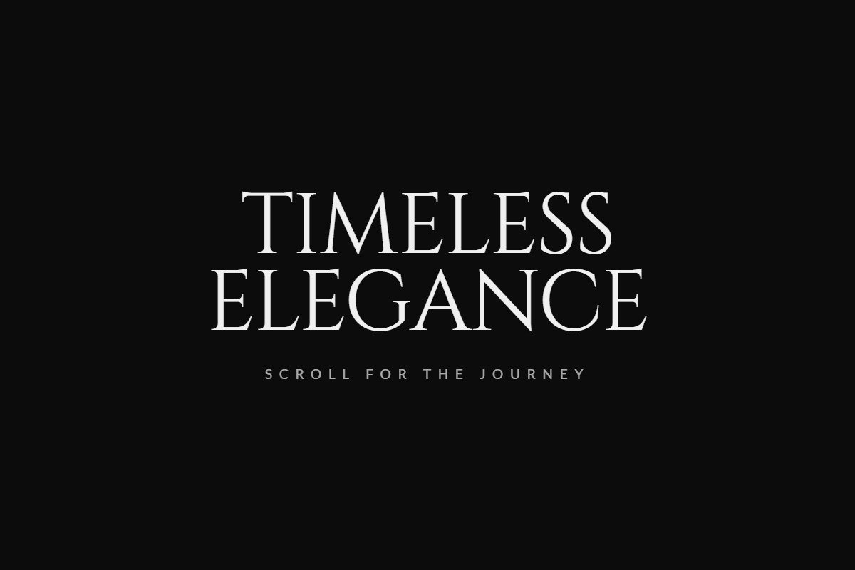 Cinematic Scroll Showcase