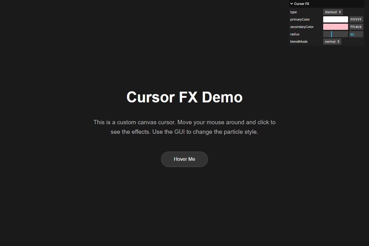 Cursor Press FX