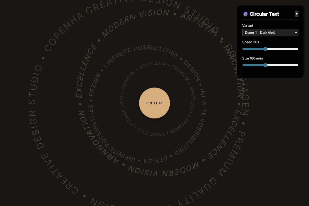 Circular Text Effect