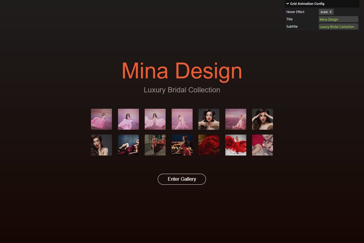 Grid Layout Animation