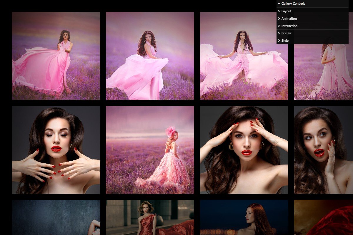 Draggable Image Gallery