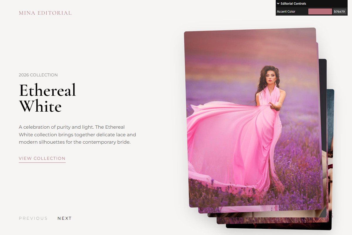 Editorial Content Layout