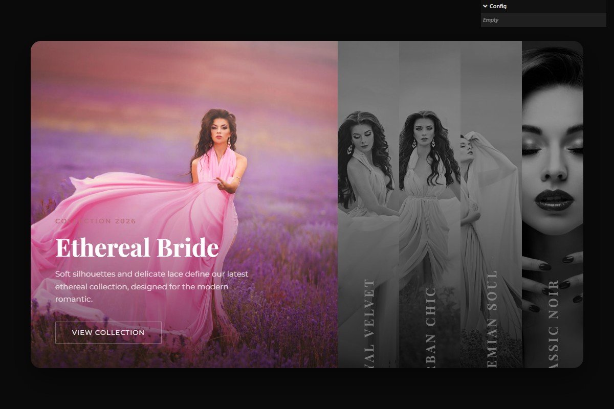 Horizontal Accordion Gallery