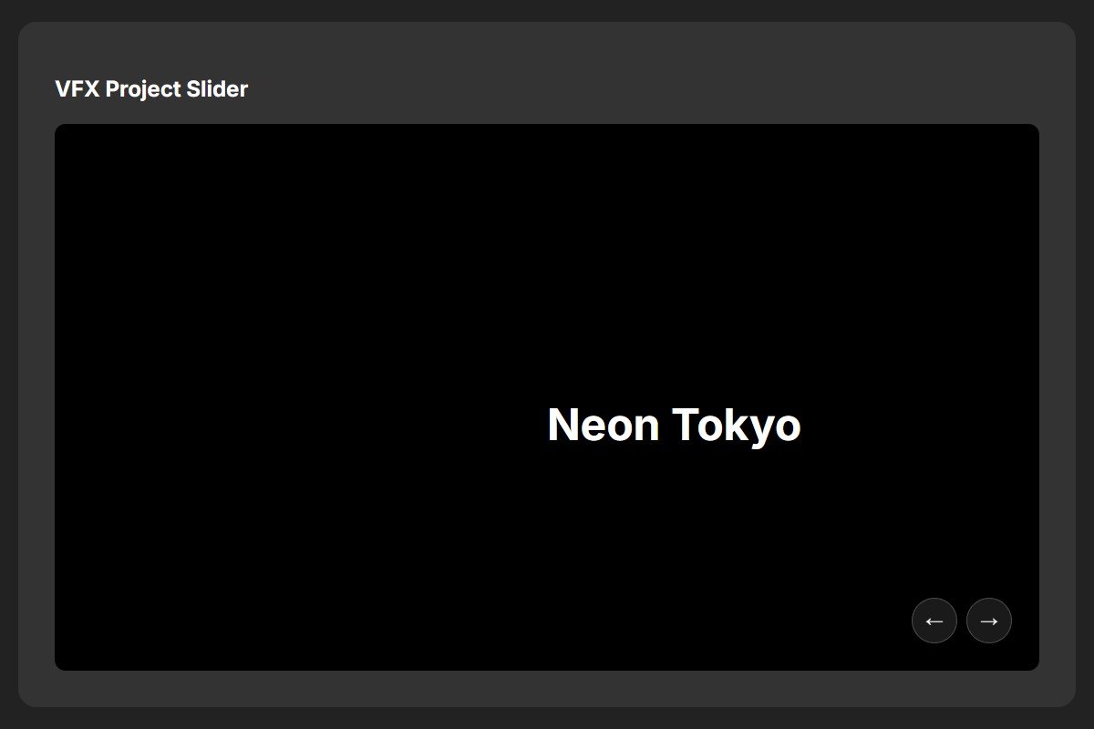 Mina VFX Modular Slider